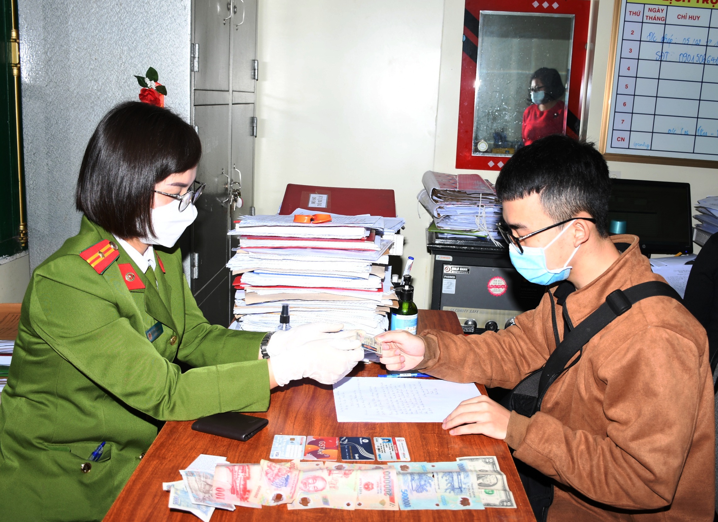 Phòng Cảnh sát Quản lý hành chính về trật tự xã hội: Trả lại tài sản thất lạc cho người dân